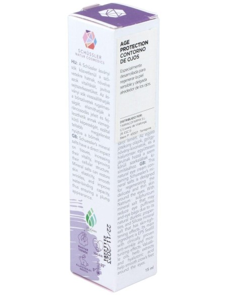 Schussler Age Protection Crema Contorno Ojos 15Ml. de Schussler Natur Cosmedics