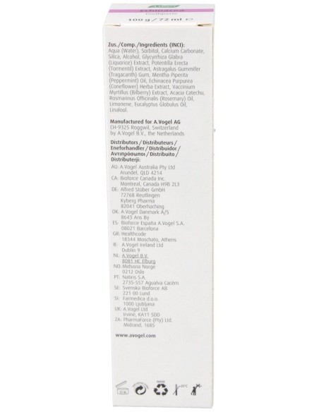 Dentaforce Echinacea Pasta 100Gr. de A.Vogel