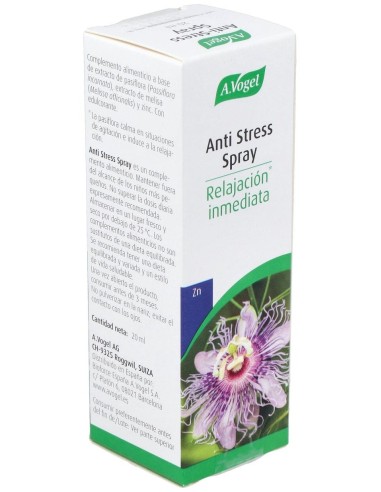 Anti Stress Spray 20Ml. de A.Vogel