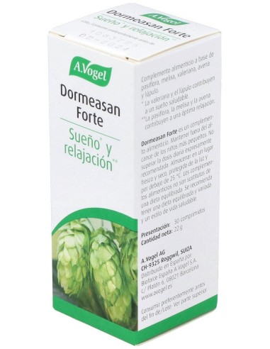 Dormeasan Forte 30Comp. de A.Vogel