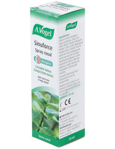 Sinuforce Spray Nasal 20Ml. de A.Vogel