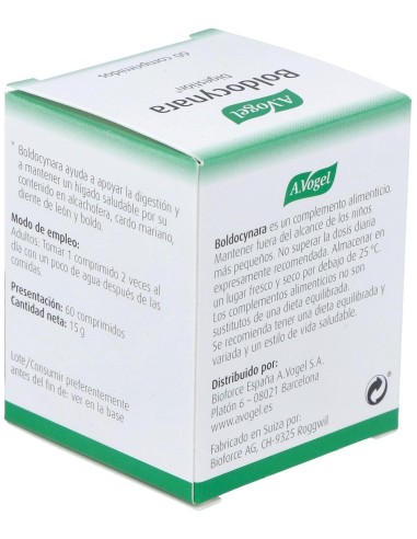 Boldocynara 60Comp. de A.Vogel
