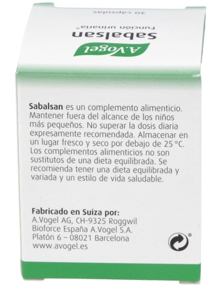 Sabalsan  30Cap. de A.Vogel