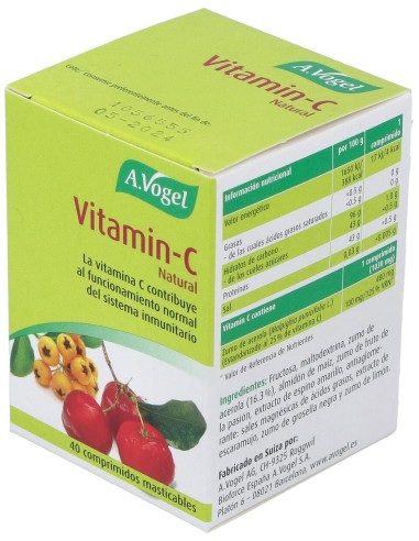 Vitamin-C Comp. 40 de A.Vogel