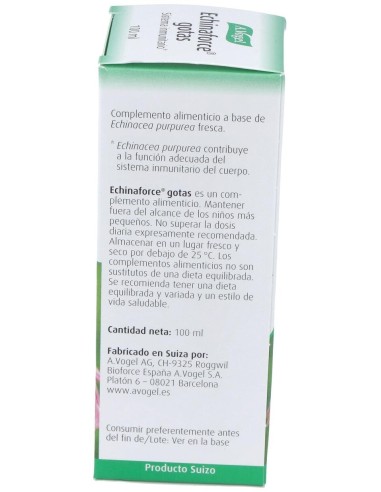 Echinaforce 100Ml. de A.Vogel