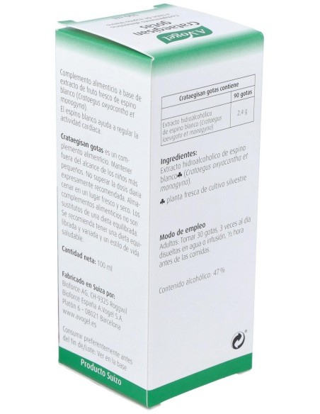 Crataegisan Gotas Ml 100 de A.Vogel