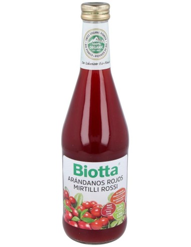 Jugo De Arandanos Rojos Plus 500Ml. de Biotta