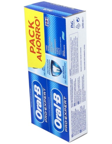 Pasta Pro-Expert Proteccion Profesional 2X100Ml. de Oral-B