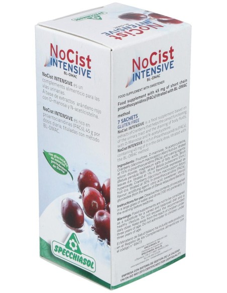 Nocist Intensive - 7 Sobres de Specchiasol