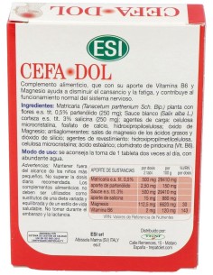 Cefadol 30Comp. de Trepatdiet-Esi 2