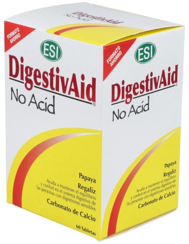 Digestivaid No Acid 60Comp. de Trepatdiet-Esi