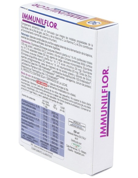 Immunilflor 30Cap. de Trepatdiet-Esi