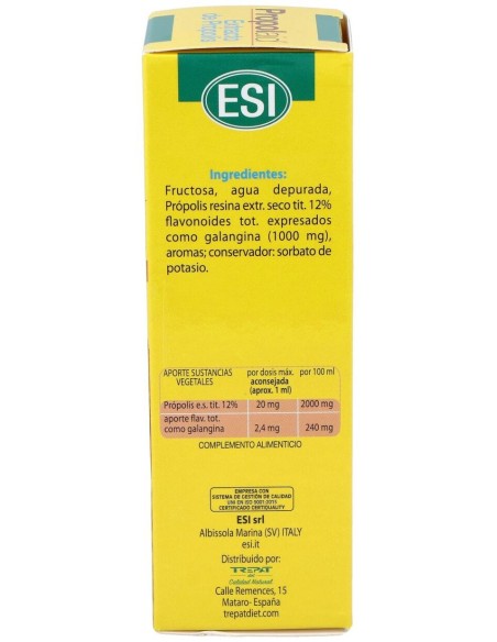 Propolaid Ext.Propolis Sin Echinacea 50Ml.S/A de Trepatdiet-Esi