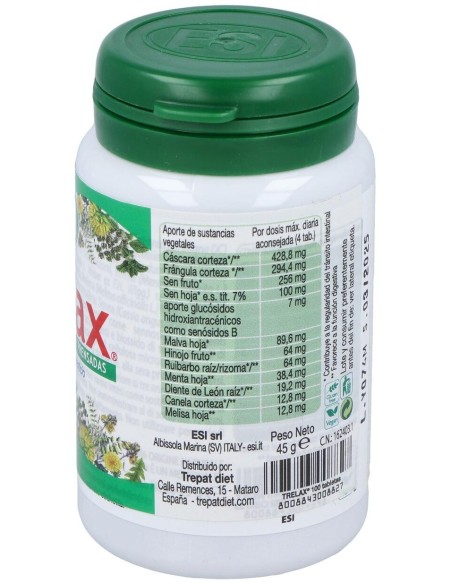 Trelax 100Comp. de Trepatdiet-Esi
