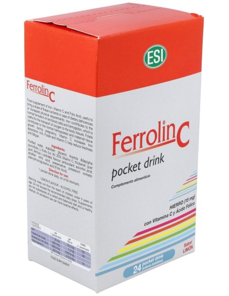 Ferrolin C Pocket Drink 24Sbrs. de Trepatdiet-Esi