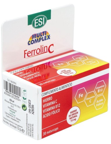 Ferrolin C 30Cap. de Trepatdiet-Esi