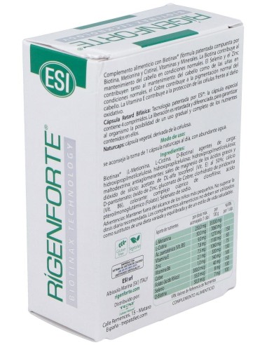 Rigenforte 30Cap. de Trepatdiet-Esi