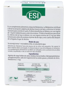 Melatonin Pura 1Mg. 120Comp. de Trepatdiet-Esi 2