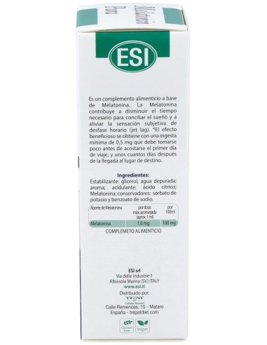 Melatonin Pura 1Mg Sin Erbe Della Notte 50Ml. de Trepatdiet-Esi