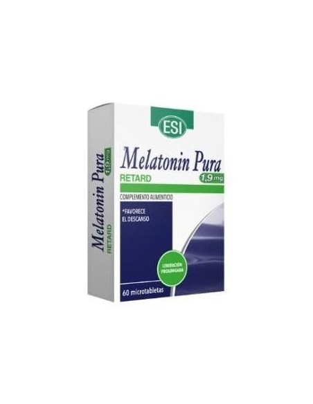 Melatonin Retard Pura 1,9Mg. 60Microtabletas de Trepatdiet-Esi