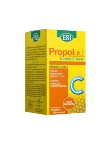 Propolaid Propol C 1000Mg. 20Comp.Eferv. de Trepatdiet-Esi