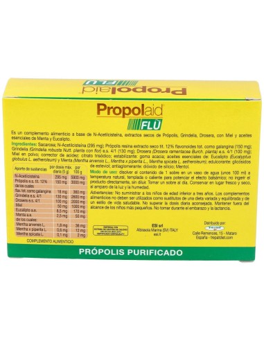 Propolaid Flu 10Sbrs. de Trepatdiet-Esi