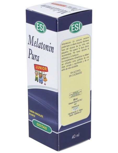 Melatonin Junior 1Mg. Sabor Chocolate Blanco 40Ml. de Trepatdiet-Esi