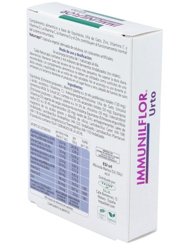 Immunilflor Urto 30Cap. de Trepatdiet-Esi