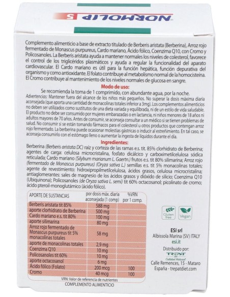Normolip 5 Forte 36Comp. de Trepatdiet-Esi
