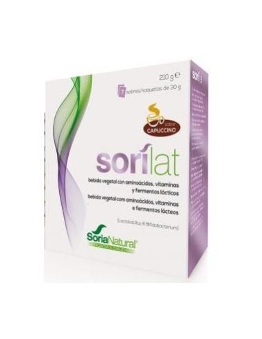 Sorilat Sabor Cappuccino 7S Envelopes Soria Natural