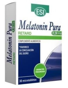 Melatonin Retard Pura 1,9Mg. 30Microtabletas de Trepatdiet-Esi 2