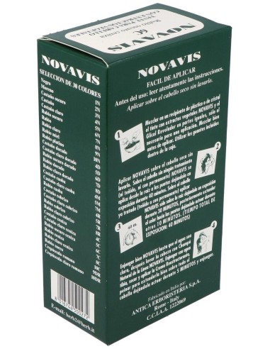 Tinte Novavis 6C Rubio Oscuro Ceniza 135Ml. de Novavis