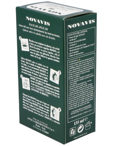 Tinte Novavis 8R Rubio Claro Cobrizo 135Ml. de Novavis