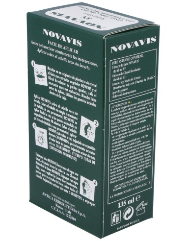 Tinte Novavis 8N Rubio Claro 135Ml. de Novavis