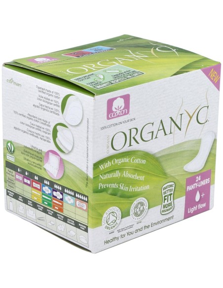 Salvaslip De Bolsillo 24Uds. de Organyc