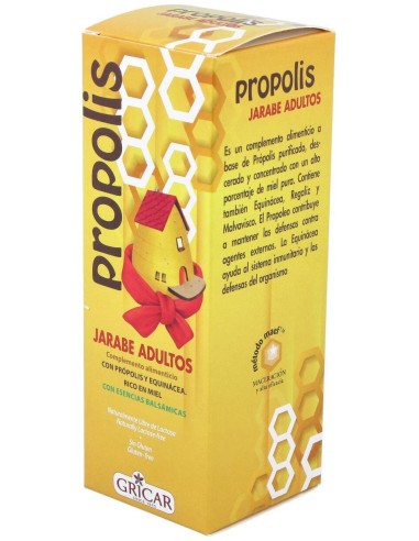 Propolis+Ecninacea Jarabe Adultos 200Ml. Gricar de Gricar