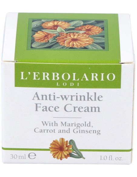 Crema Facial Antiarrugas Calendula Zanahoria 30M de L´Erbolario