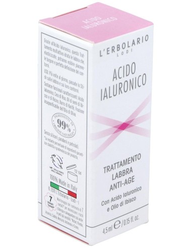 Acido Hialuronico Stick Labios Antiedad 4,5Ml. de L´Erbolario