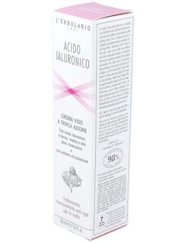 Acido Hialuronico Crema Facial Noche Antiedad 50Ml de L´Erbolario