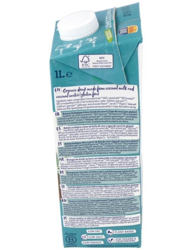 Bebida Vegetal De Coco Supreme 1Lt de Isola