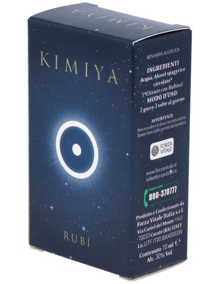 Ki-01 Rubi ( Rubino) 10Ml. Kimiya de Forza Vitale