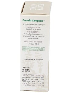 Canela Composta (Plata) Metal Espagirico 10Ml. de Forza Vitale 2