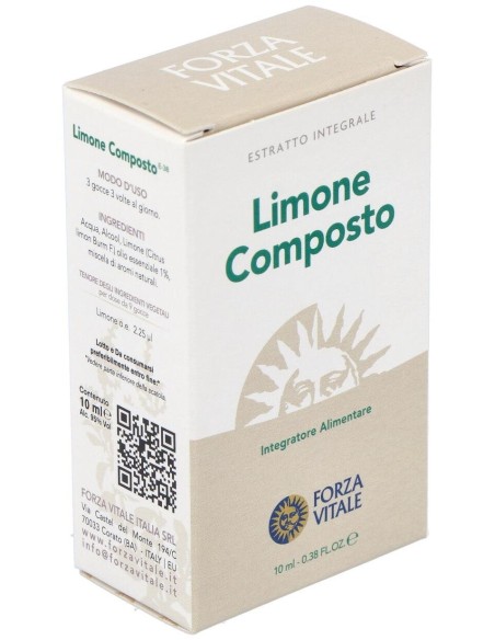 Limone Composto (Hierro) Metal Espagirico 10Ml. de Forza Vitale