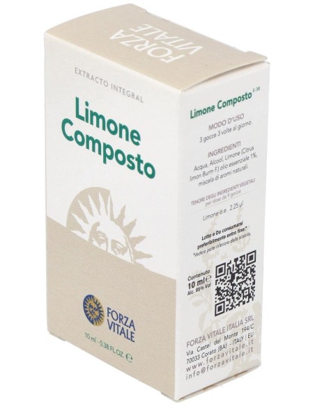 Limone Composto (Hierro) Metal Espagirico 10Ml. de Forza Vitale