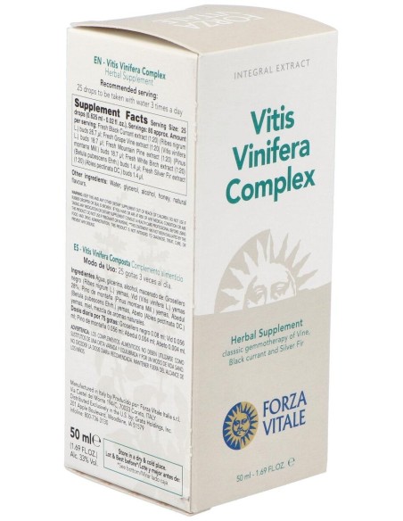 Vitis Vinifera Composta Extracto 50Ml. de Forza Vitale