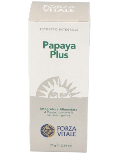 Papaya Plus  25Gr.Comprimidos de Forza Vitale