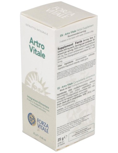 Artro Vitale  25Gr.Comprimidos de Forza Vitale