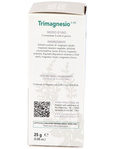 Trimagnesio 25Gr.Comprimidos de Forza Vitale