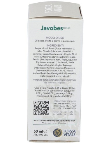 Javobes Extracto 50Ml. de Forza Vitale