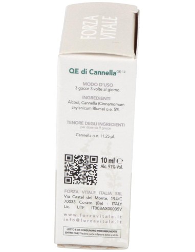 Quinta Esencia Canela (Canella) 10Ml. de Forza Vitale